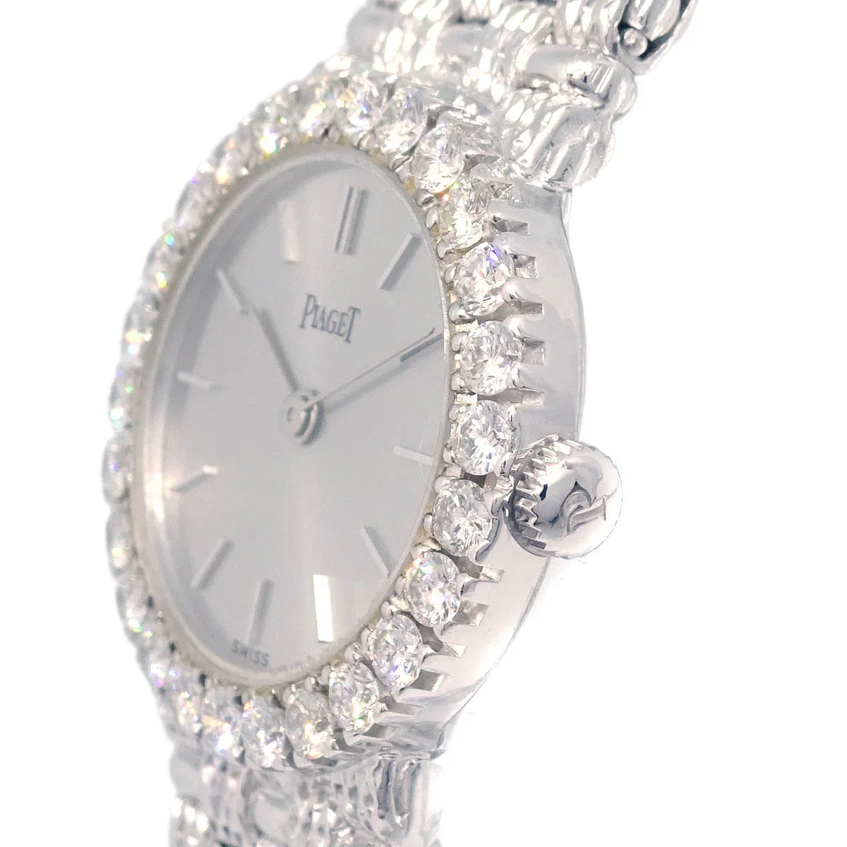 Piaget Tradition Ref.8296D23 Manual-winding Watch 18KWG Diamond