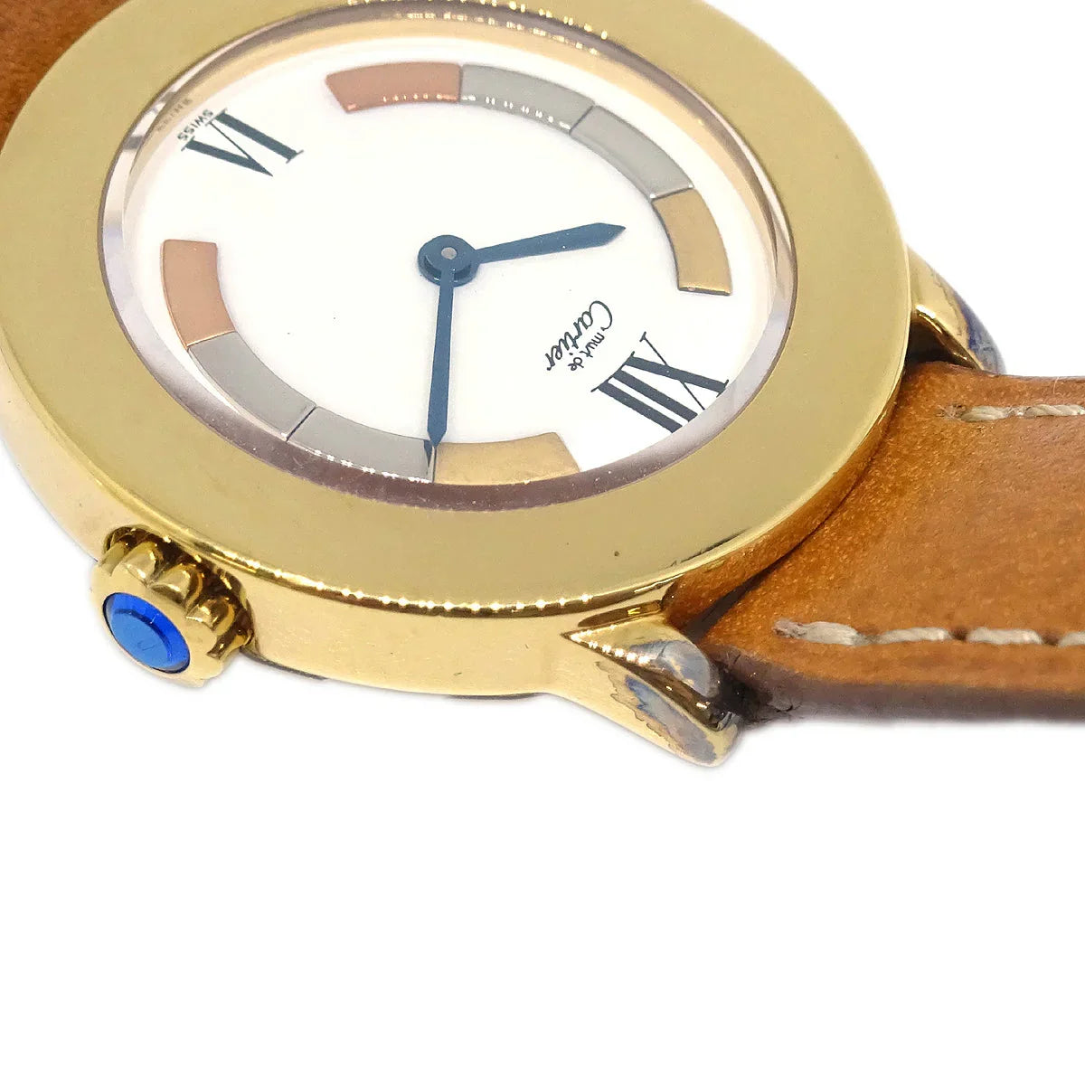 Cartier Must Ronde Ref.1801 Quartz Watch SV925