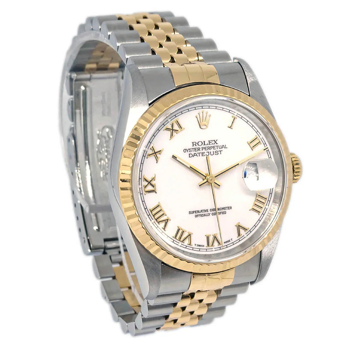 Rolex Oyster Perpetual Datejust Ref.16233 36mm Self-winding Watch 18KYG