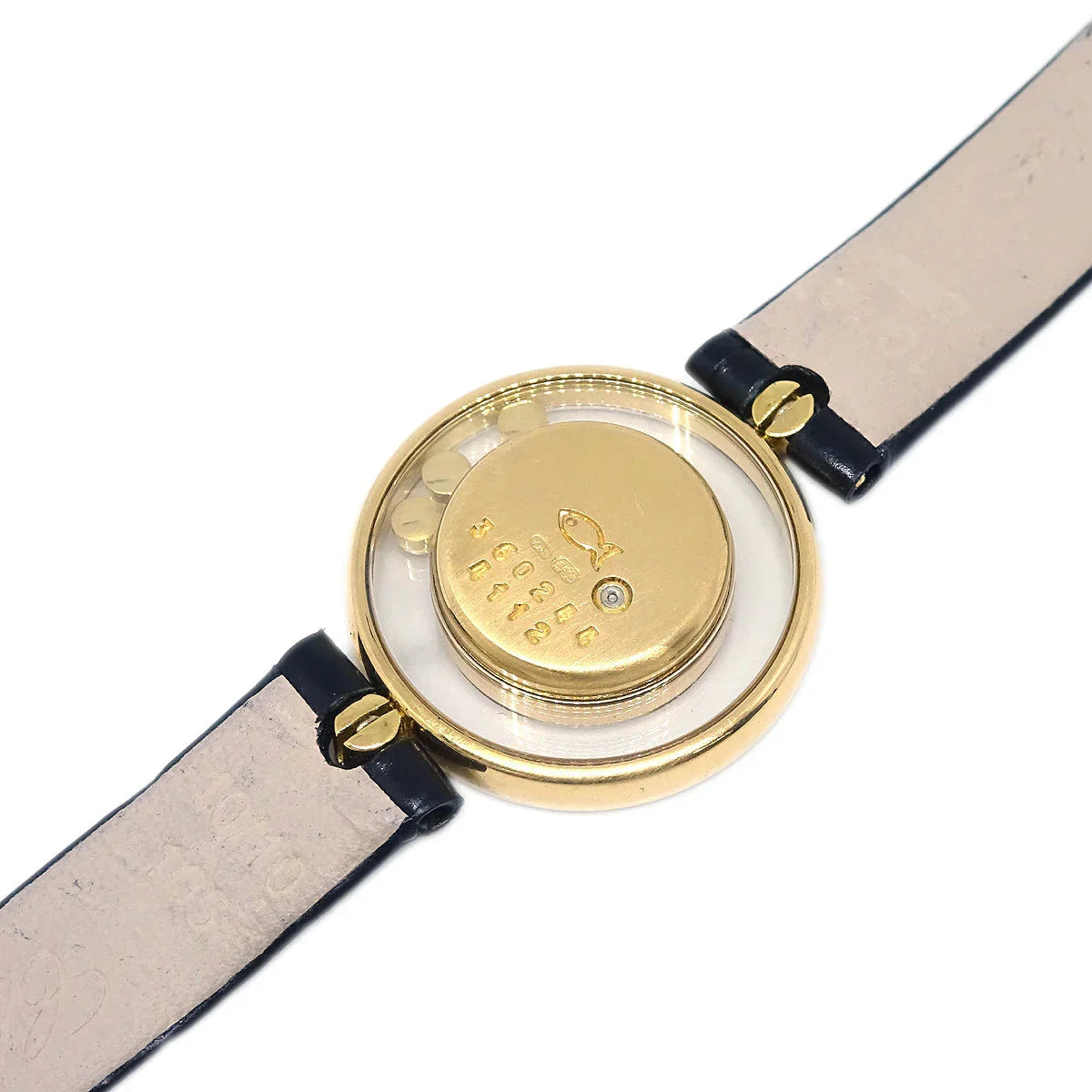 Chopard Happy Diamonds Ref.20/4802 Quartz Watch 18KYG Diamond