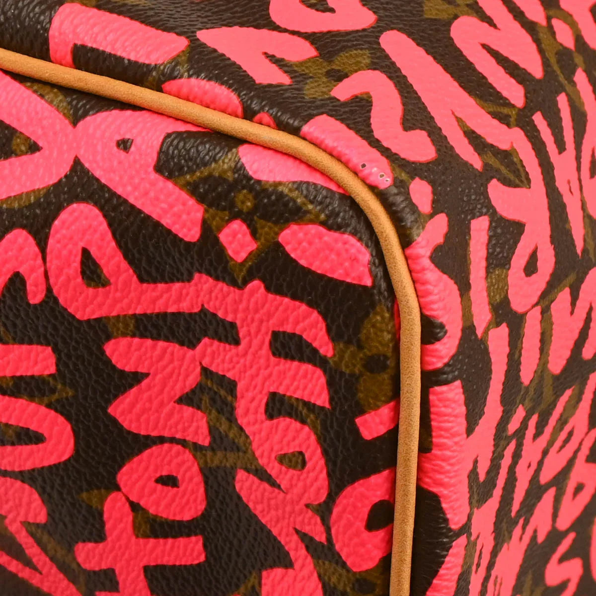 Louis Vuitton 2009 Pink Monogram Graffiti Speedy 30 Handbag M93704