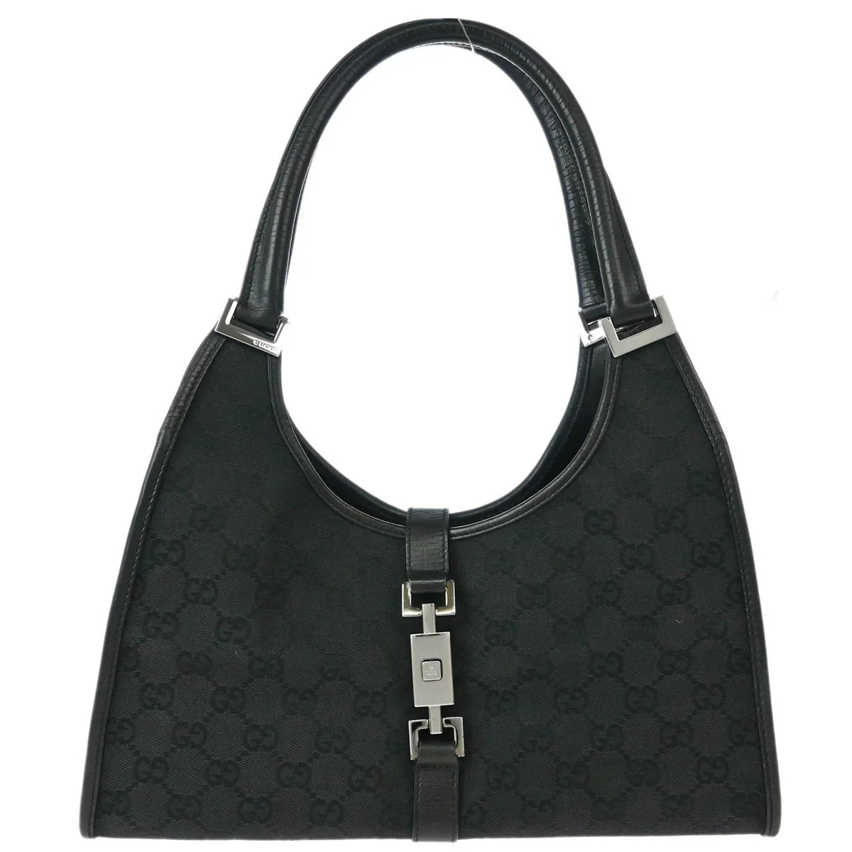 Gucci Black GG Jackie Handbag