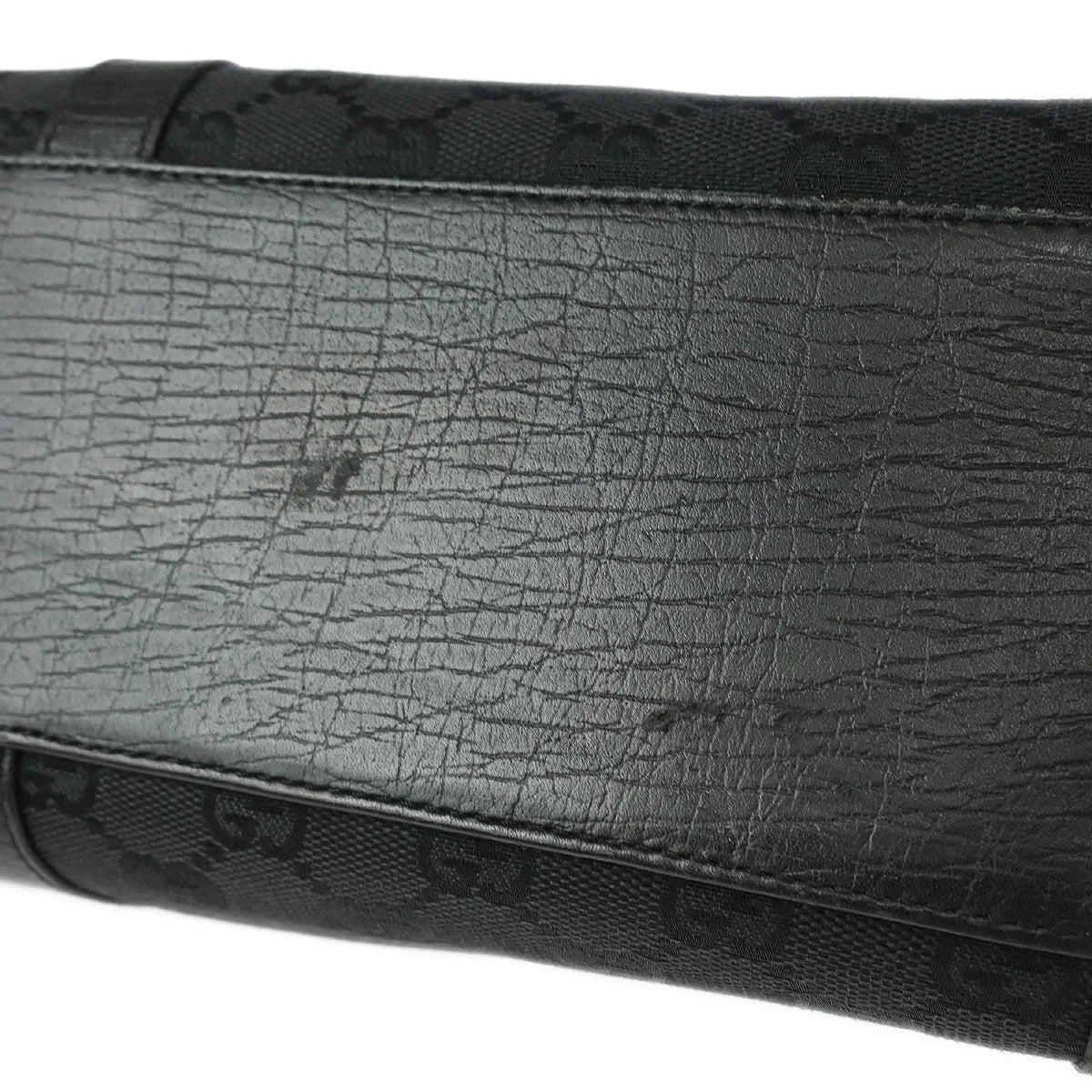 Gucci Black GG Jackie Handbag