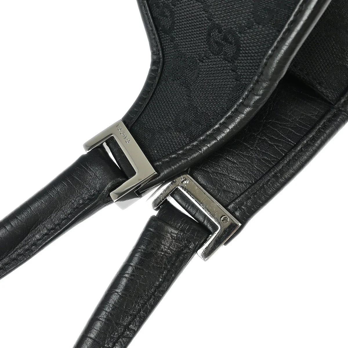 Gucci Black GG Jackie Handbag