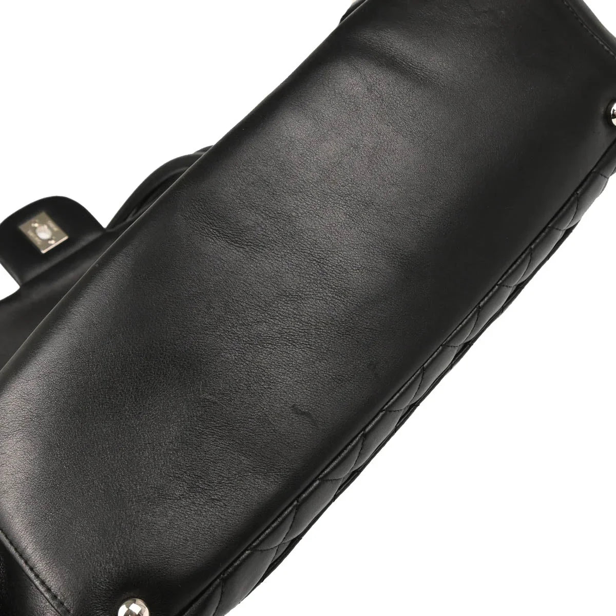 Chanel 2005-2006 Black Calfskin Cambon Ligne Tote Handbag