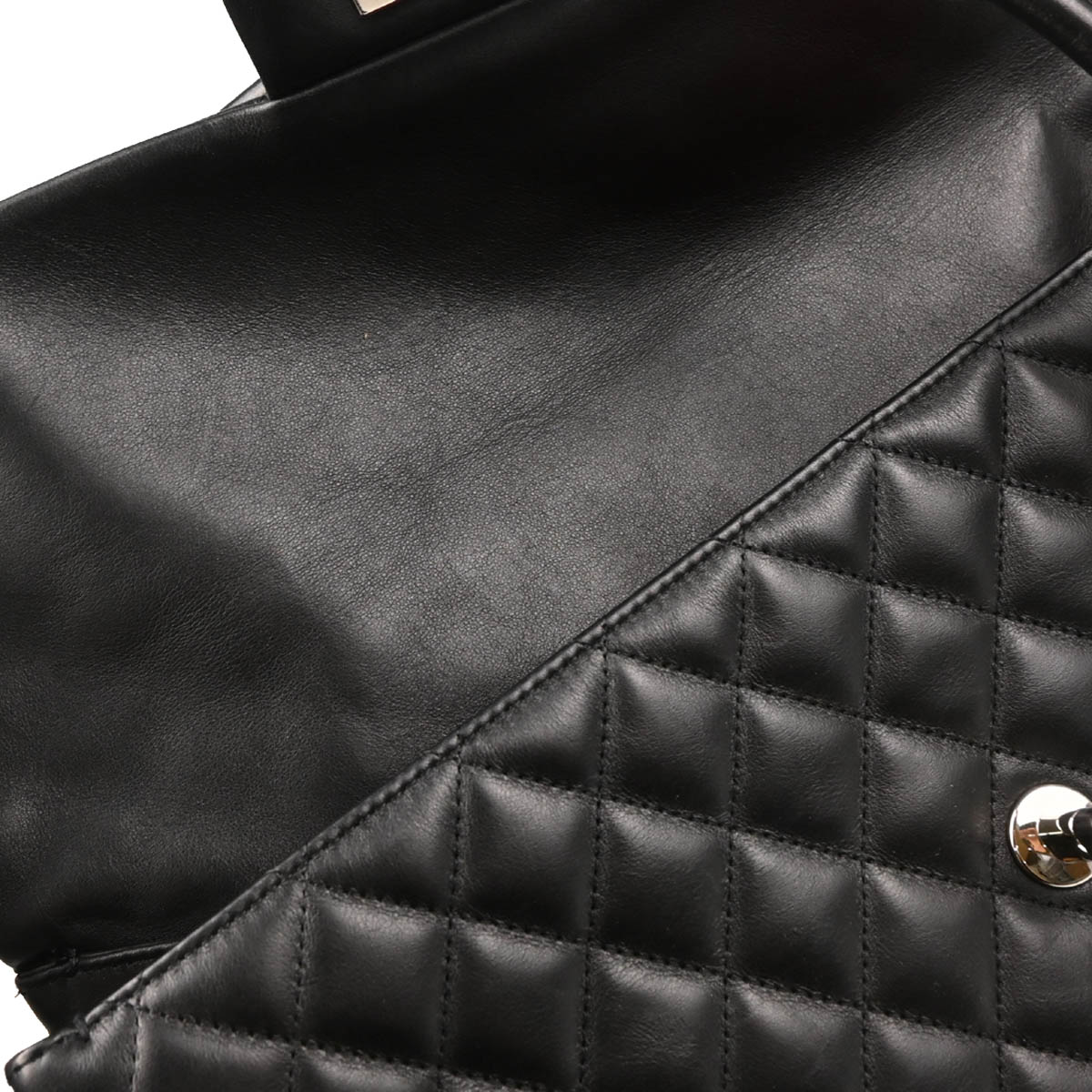 Chanel 2005-2006 Black Calfskin Cambon Ligne Tote Handbag