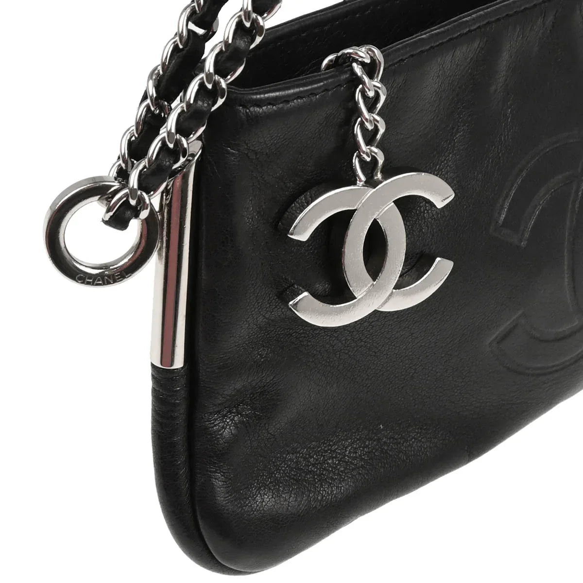 Chanel 2005-2006 Black Calfskin Handbag