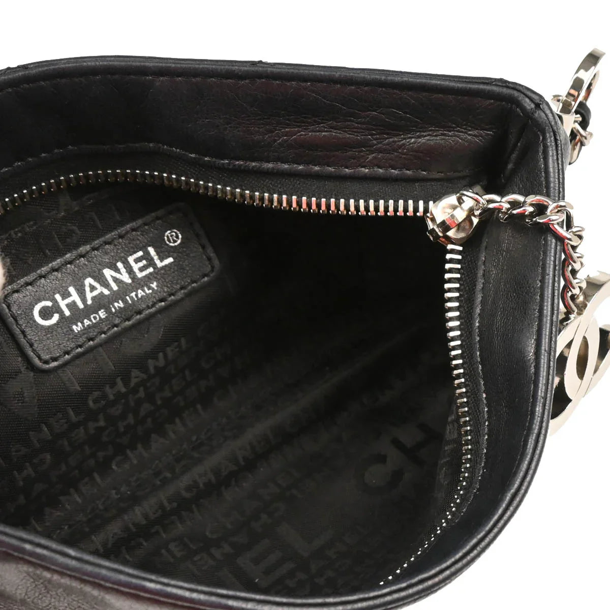 Chanel 2005-2006 Black Calfskin Handbag