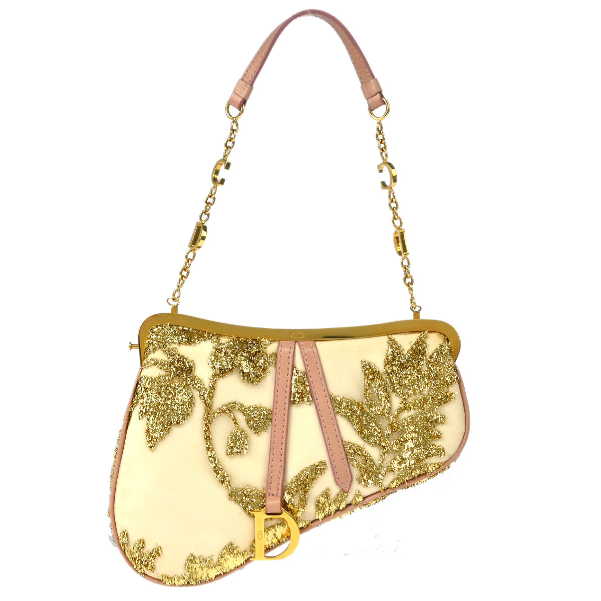【直営・関税送料込】Saddle ミニバッグ Mini Saddle Bag with Strap Blue Dior Oblique Jacquard and