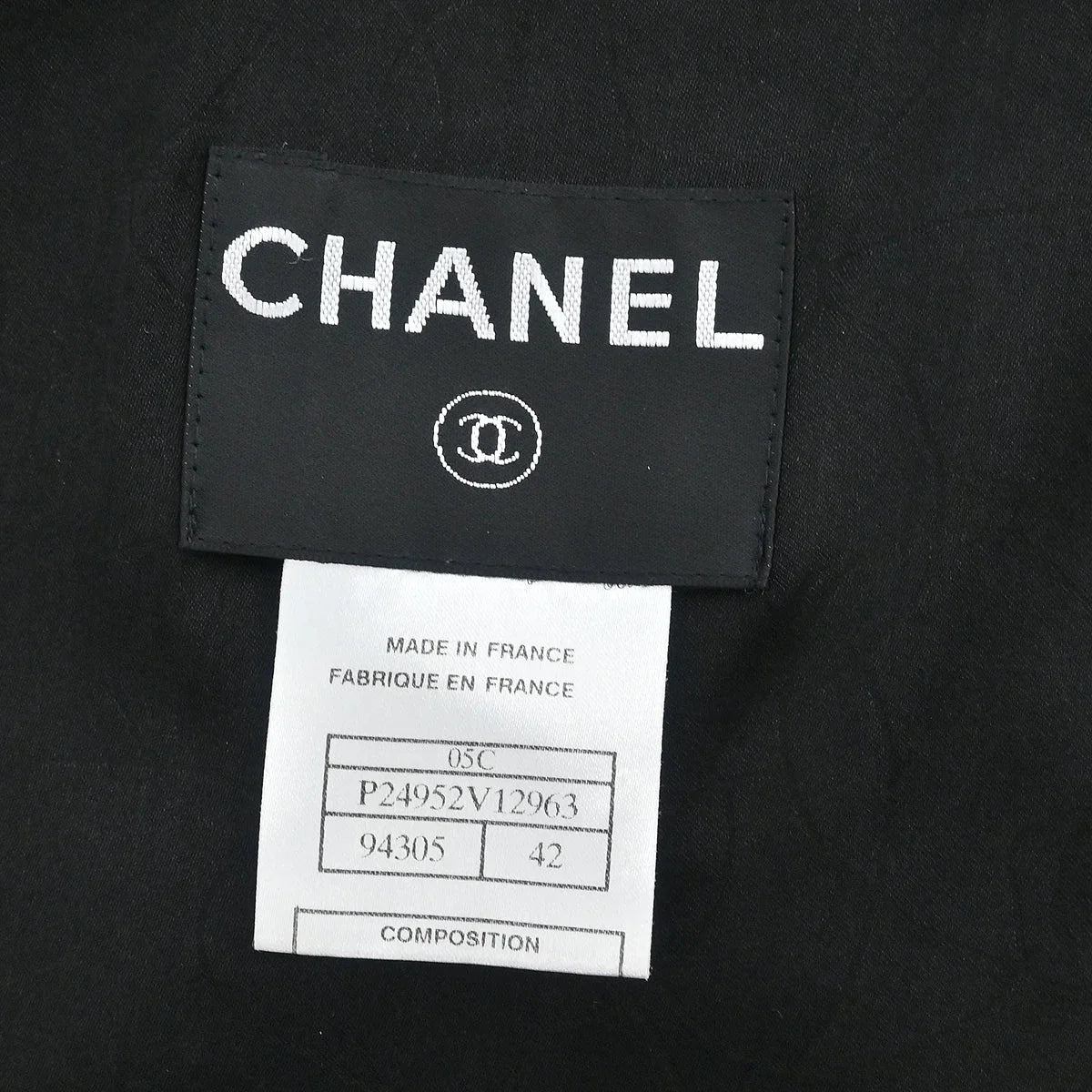Chanel 2005 Black & White "Devil Wears Prada" Jacket #42