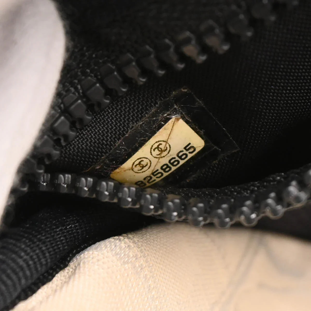 Chanel 2003-2004 Beige Nylon Travel Sport Line Shoulder Bag
