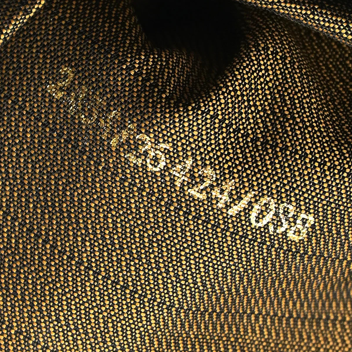 Fendi* 2008 Navy Python Baguette Handbag