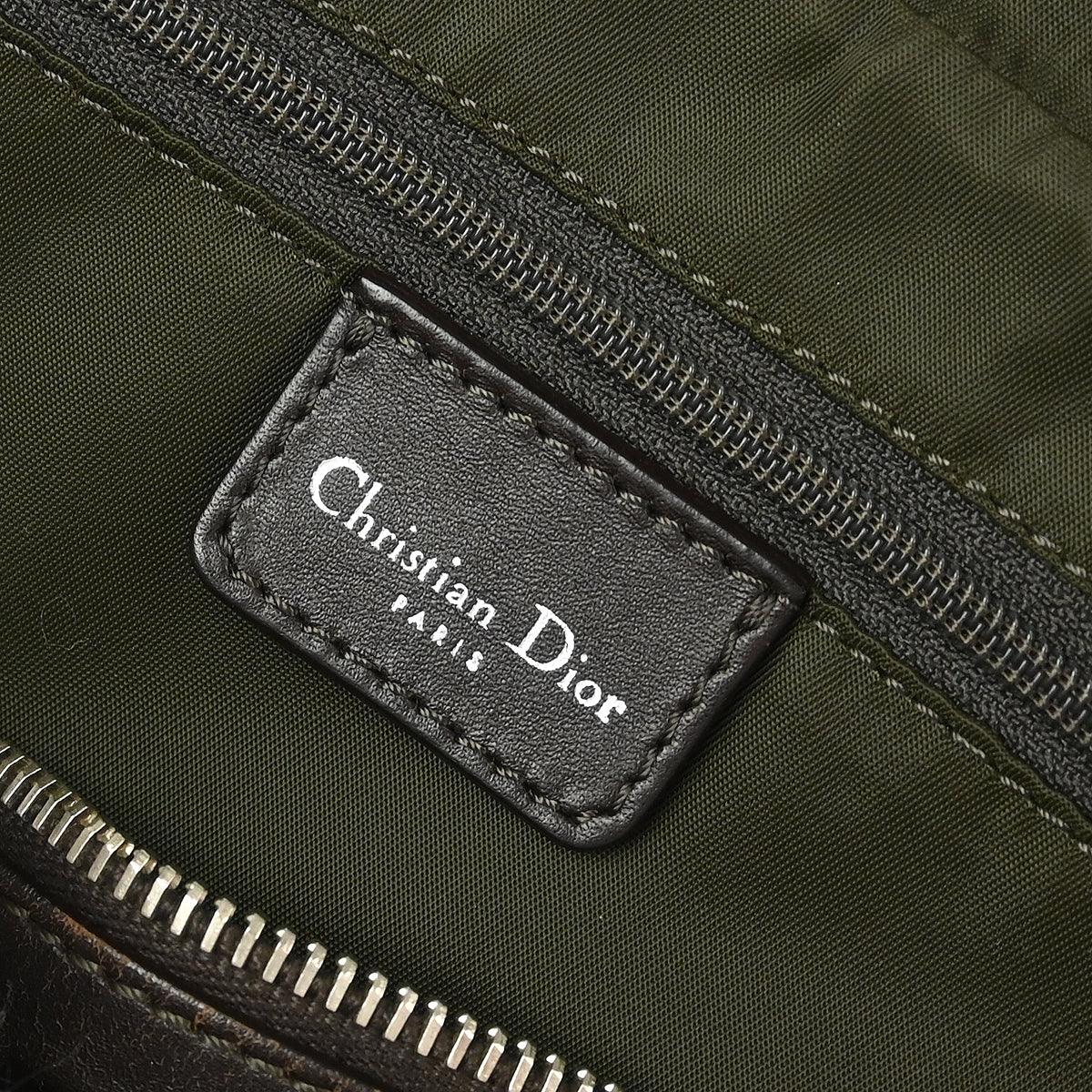 Christian Dior 2005 Brown Romantic Trotter Handbag