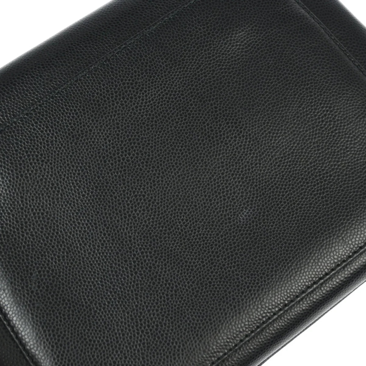 Chanel 1997-1999 Black Caviar Handbag