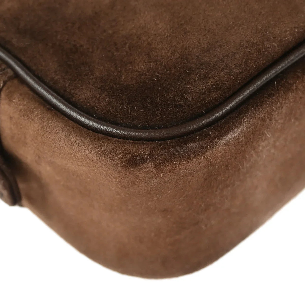Hermes 2005 Chocolat Doblis Box Veau Velours Plume Elan PM 28 Handbag