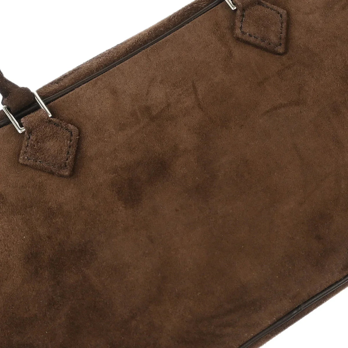 Hermes 2005 Chocolat Doblis Box Veau Velours Plume Elan PM 28 Handbag