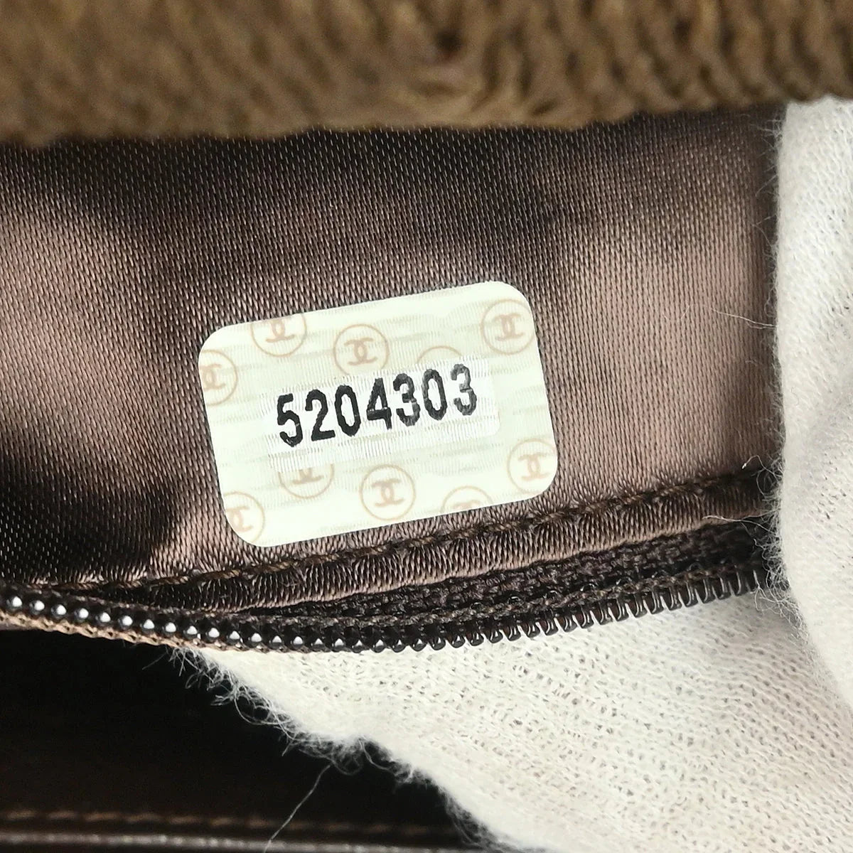 Chanel 1997-1999 Brown Silk Rope Handbag