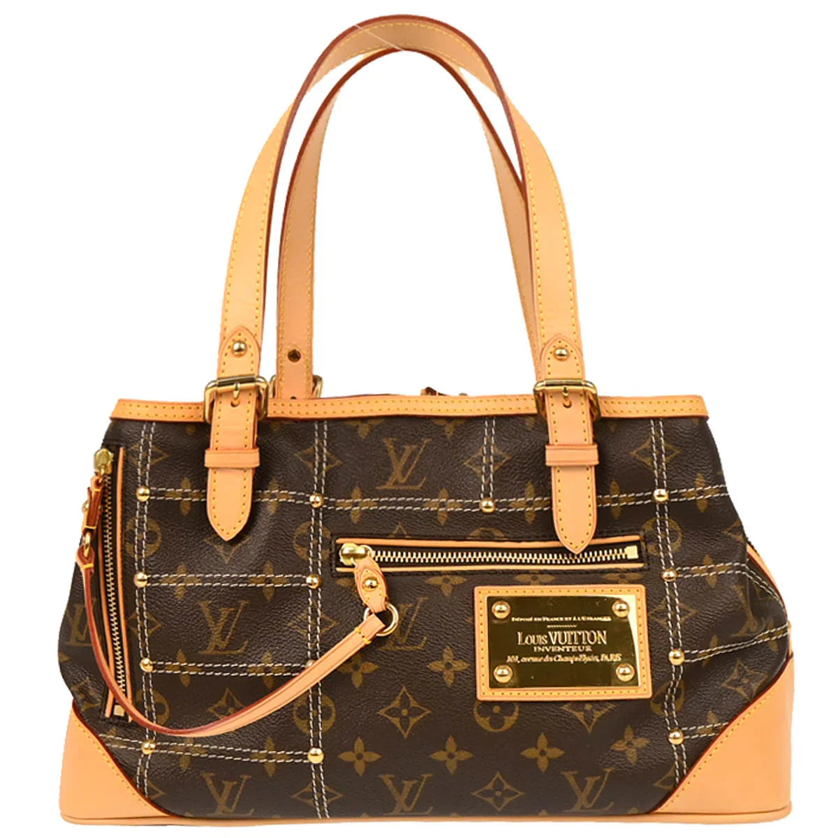 Louis Vuitton 2007 Monogram Riveting Handbag M40140