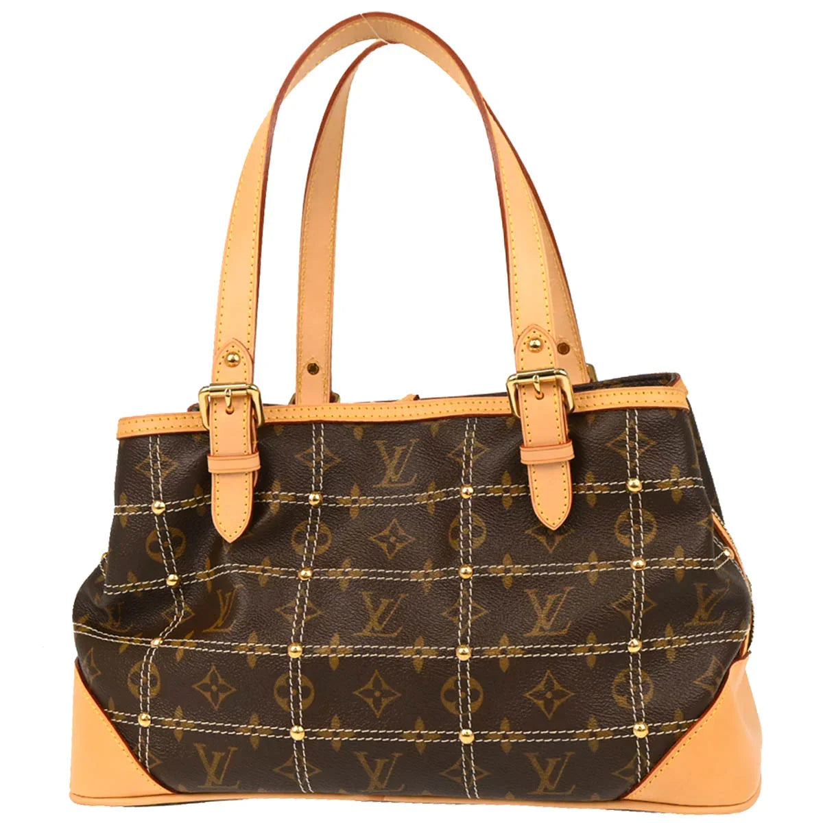 Louis Vuitton 2007 Monogram Riveting Handbag M40140