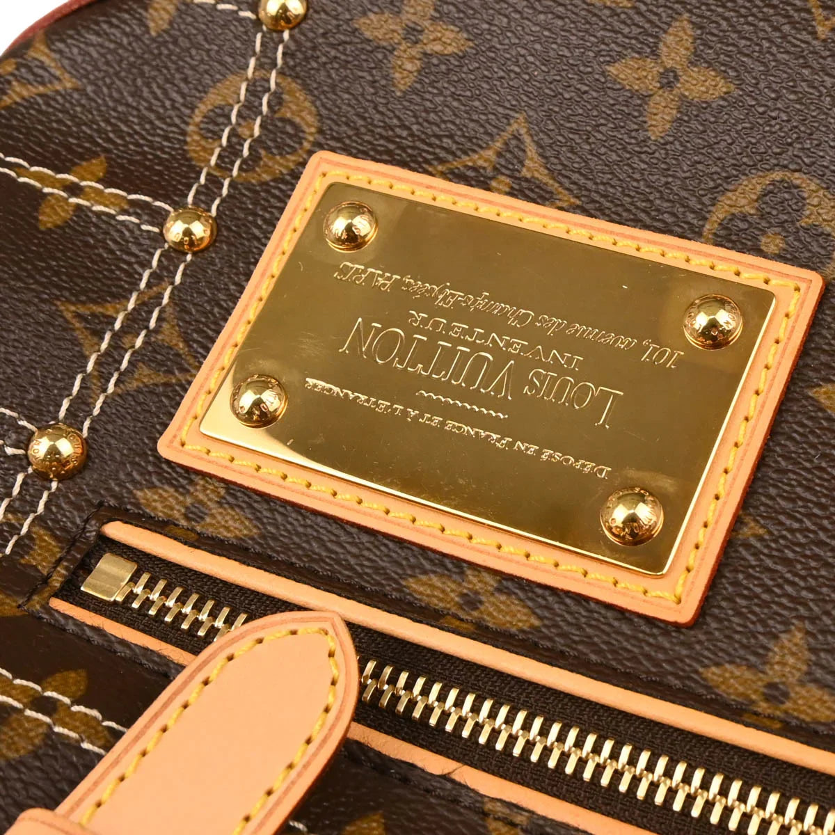 Louis Vuitton 2007 Monogram Riveting Handbag M40140