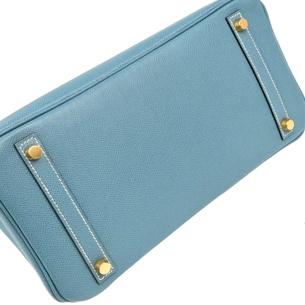 Hermes Blue Jean Epsom Birkin 30 Handbag