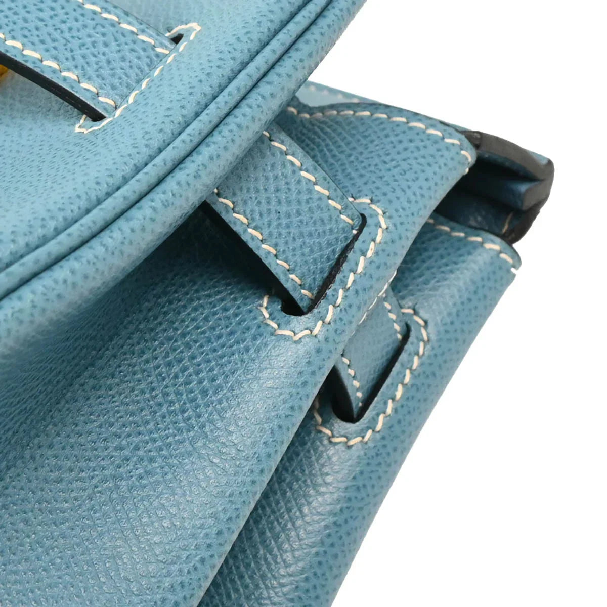 Hermes Blue Jean Epsom Birkin 30 Handbag