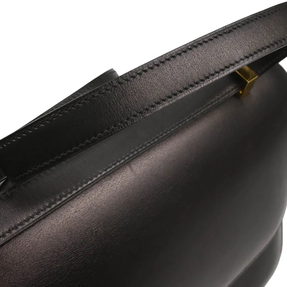 Hermes 2000 Black Box Calf Constance 25 Shoulder Bag