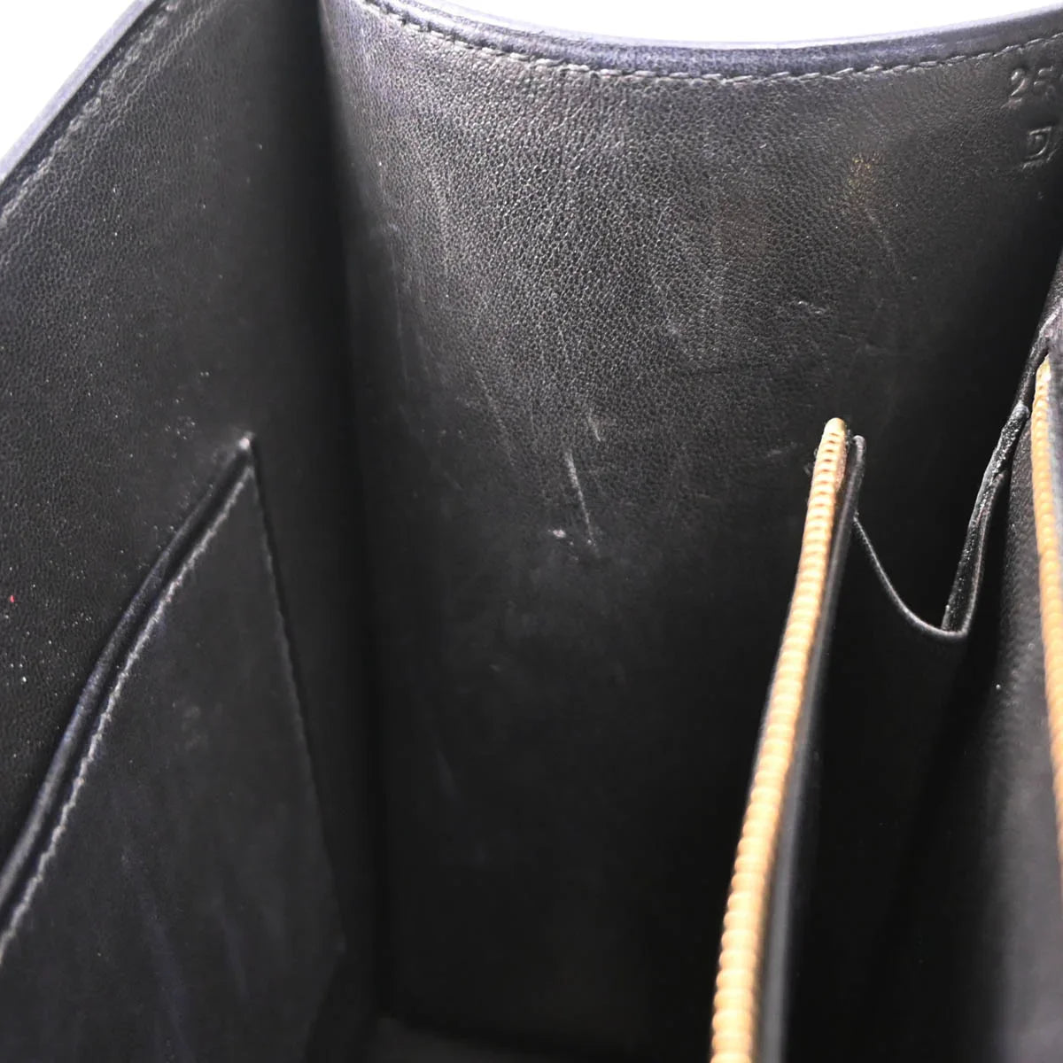 Hermes 2000 Black Box Calf Constance 25 Shoulder Bag