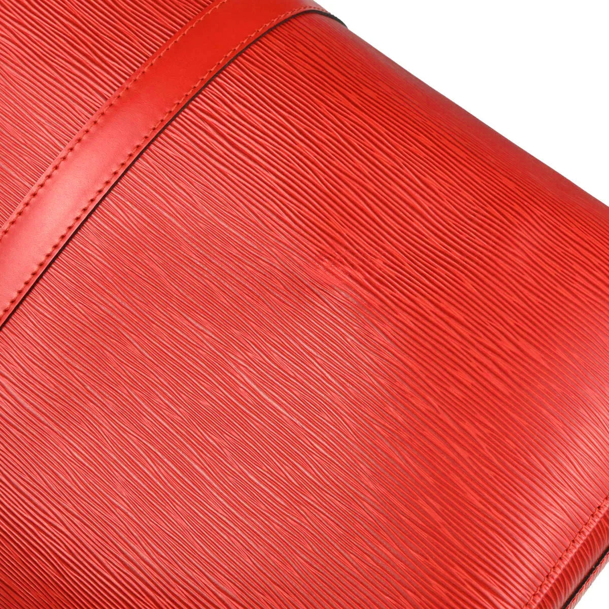Louis Vuitton 1998 Red Epi Keepall 55 Travel Handbag M42957