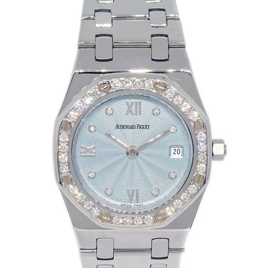 Audemars Piguet Royal Oak Quartz Watch SS Diamond