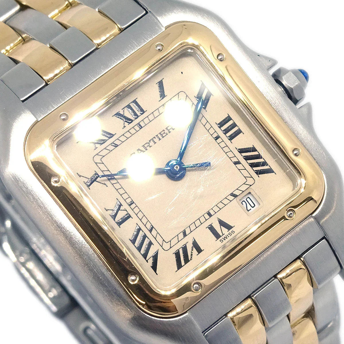 Cartier Panthere MM Ref.187949 Quartz Watch SS 18KYG