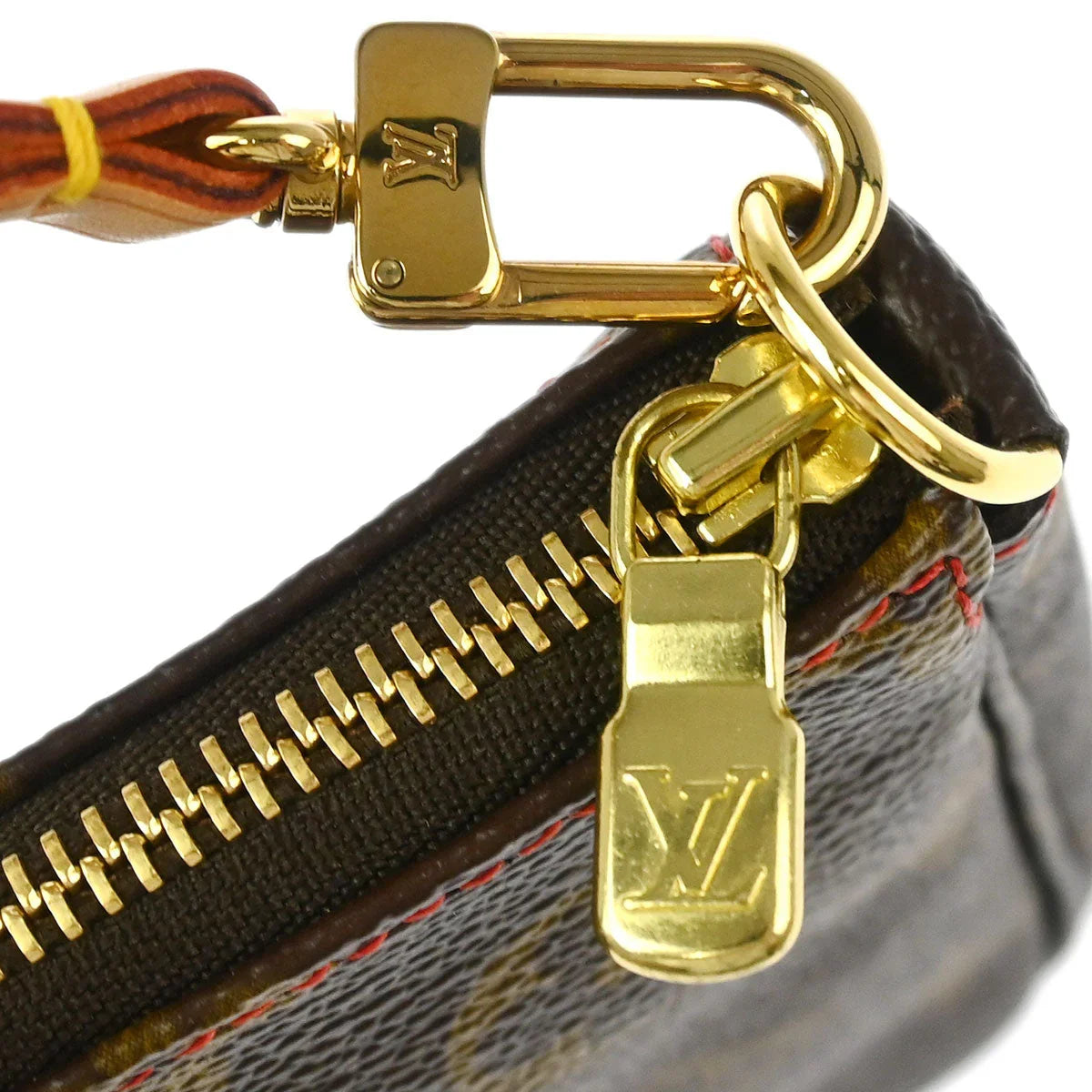 Louis Vuitton 2004 Monogram Cherry Pochette Accessoires Handbag M95008