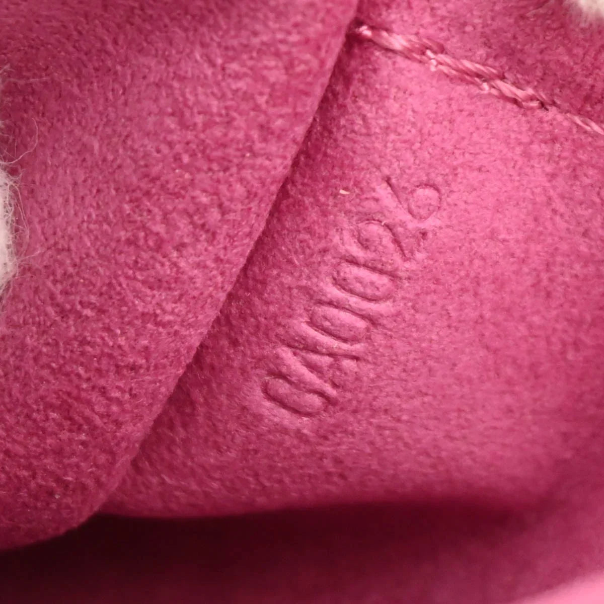Louis Vuitton 2006 Pink Monogram Denim Mini Pleaty Handbag M95216