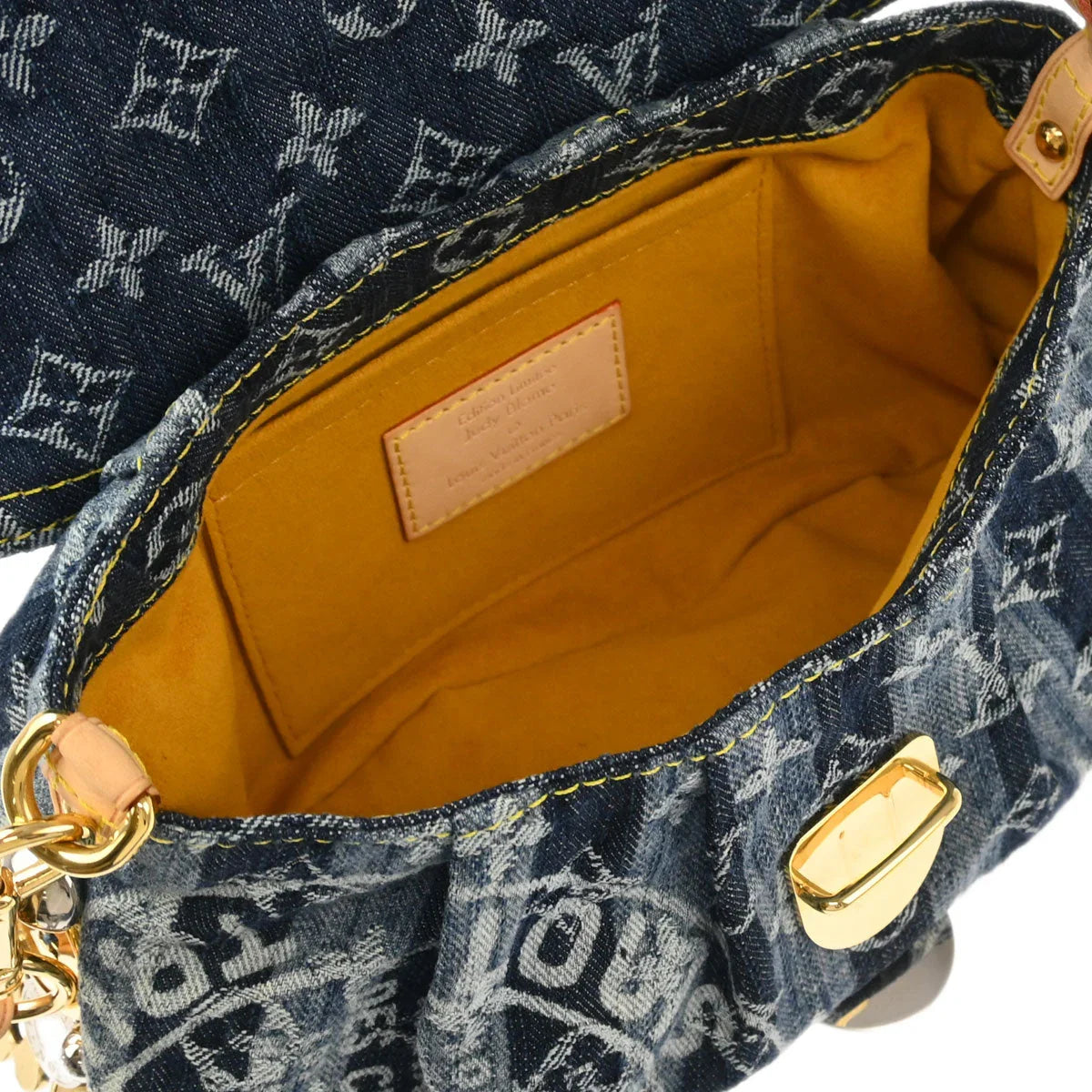 Louis Vuitton 2006 * Mini Pleaty Raye Handbag M95332