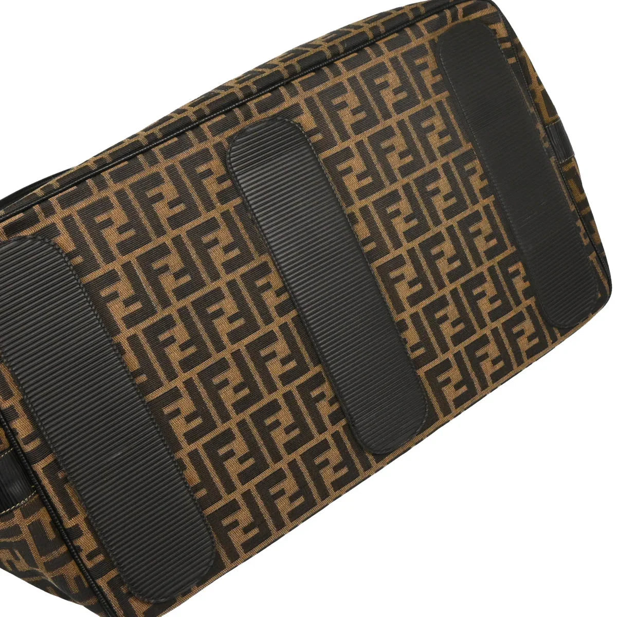 Fendi 2006 Brown Zucca 2way Shoulder Tote Handbag
