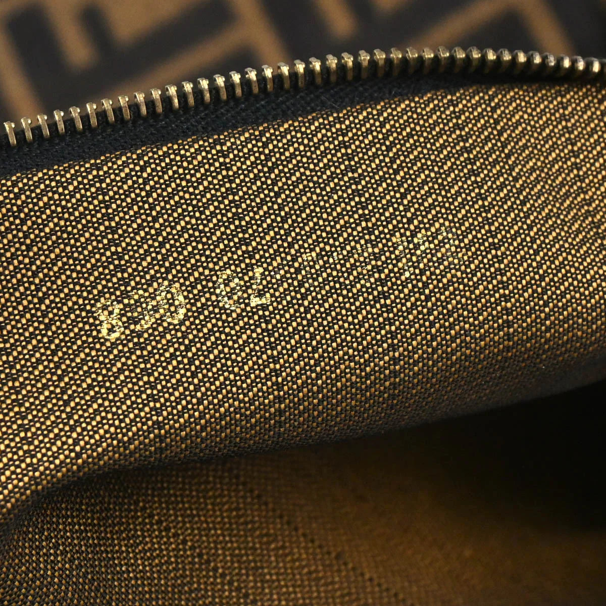 Fendi 2006 Brown Zucca 2way Shoulder Tote Handbag