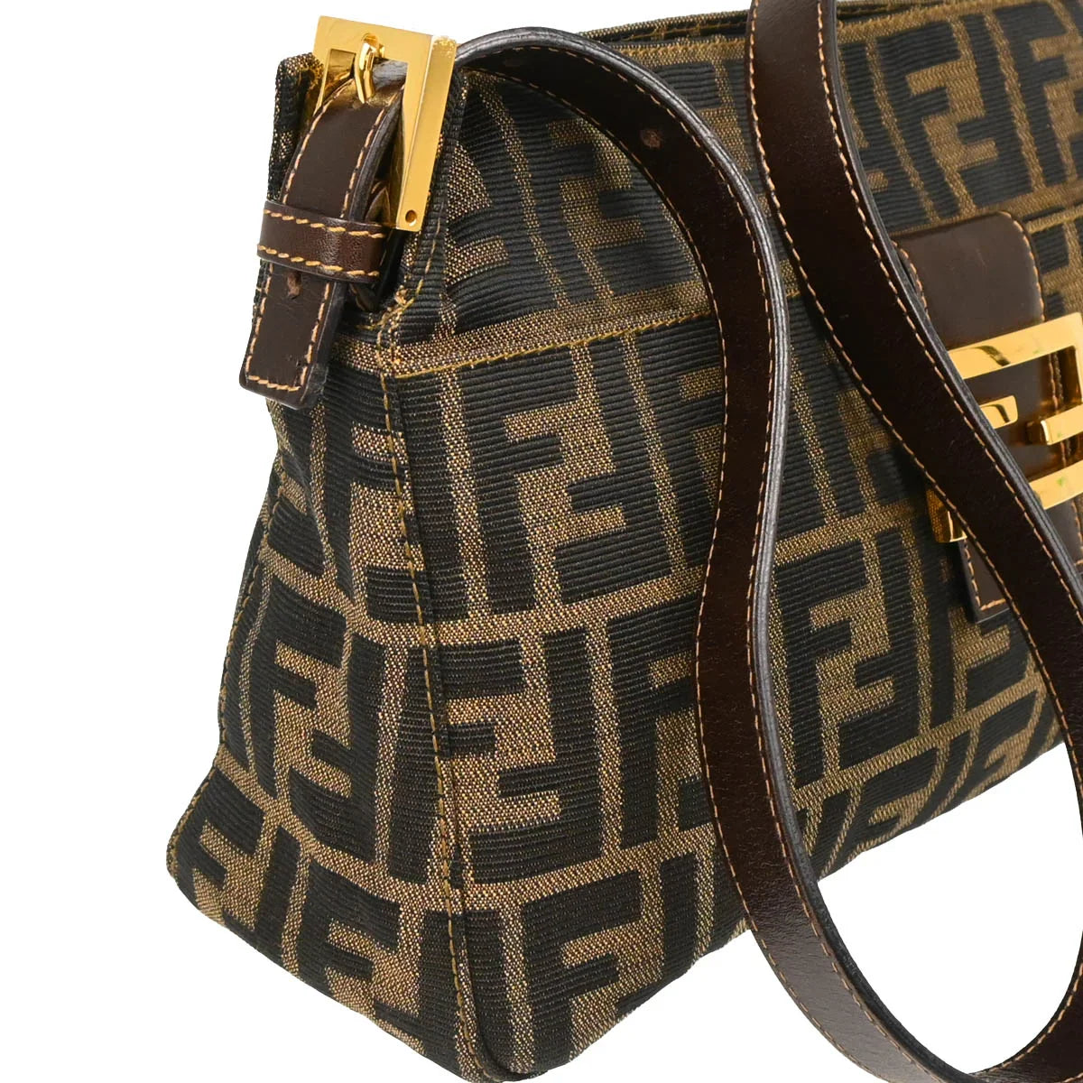 Fendi Brown Zucca Handbag