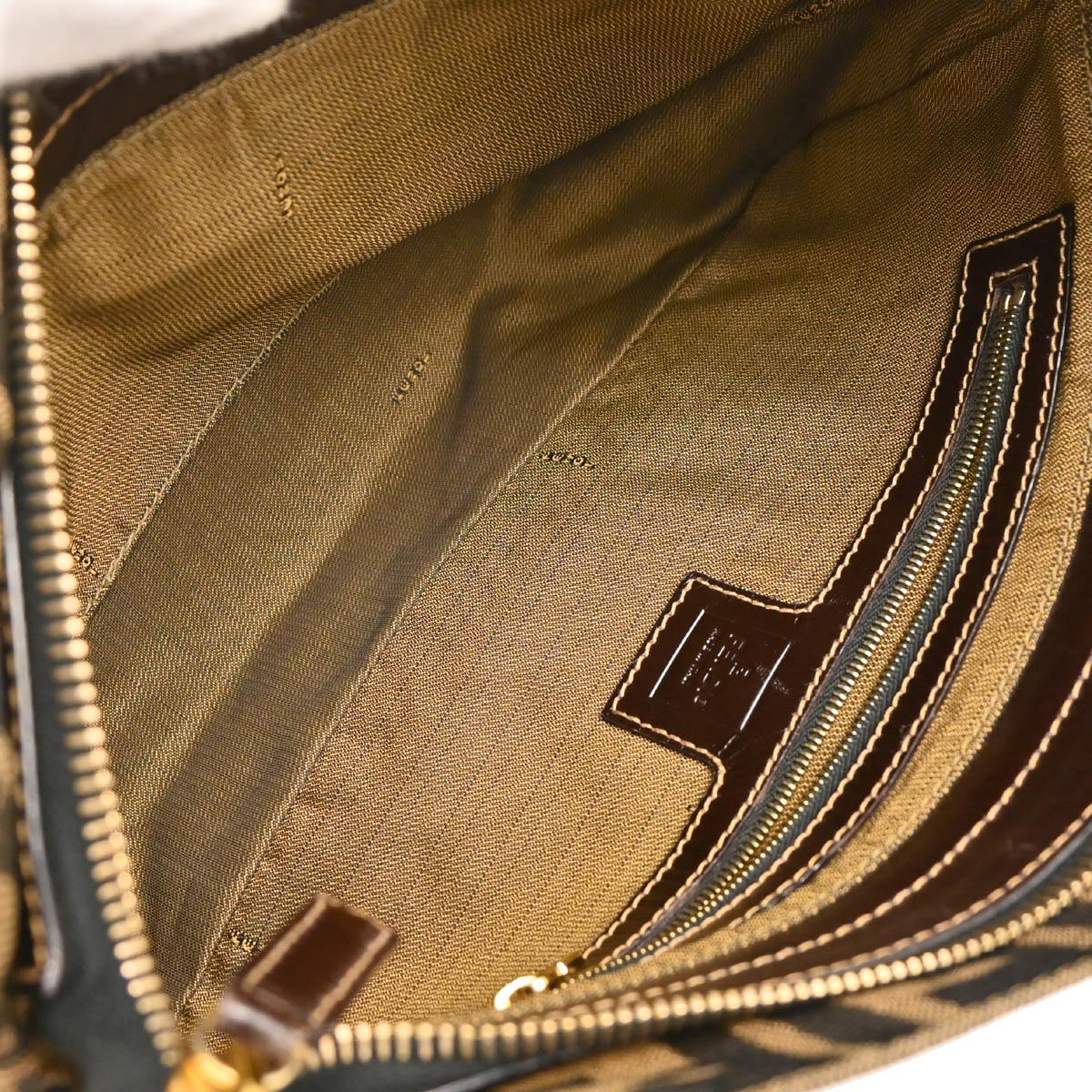 Fendi Brown Zucca Handbag