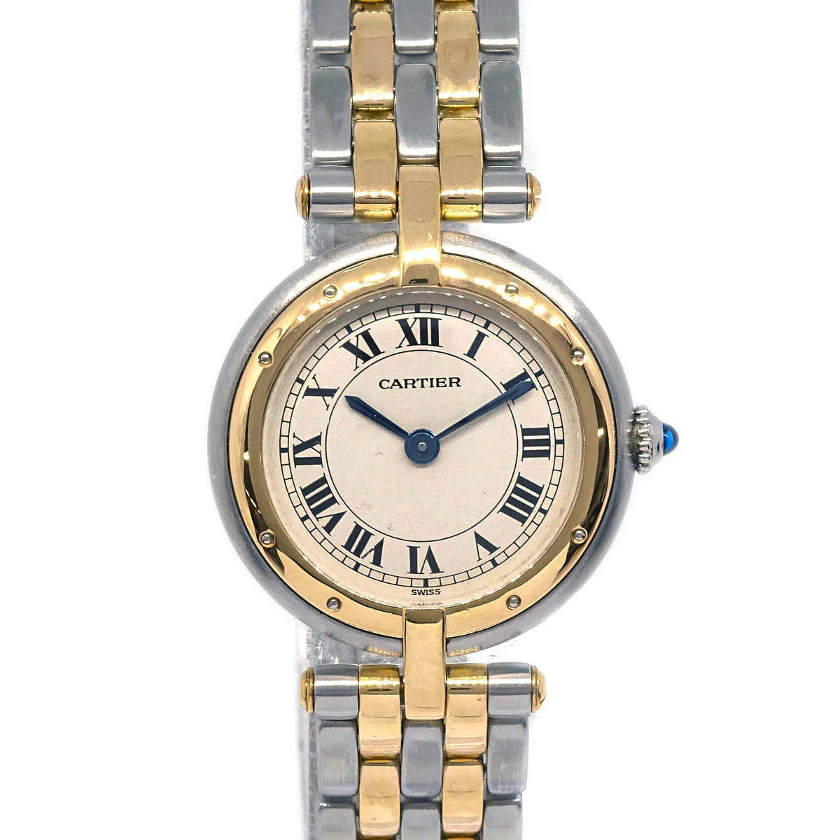 Cartier Panthere Vendome SM Ref.1057920 Quartz Watch 18KYG SS