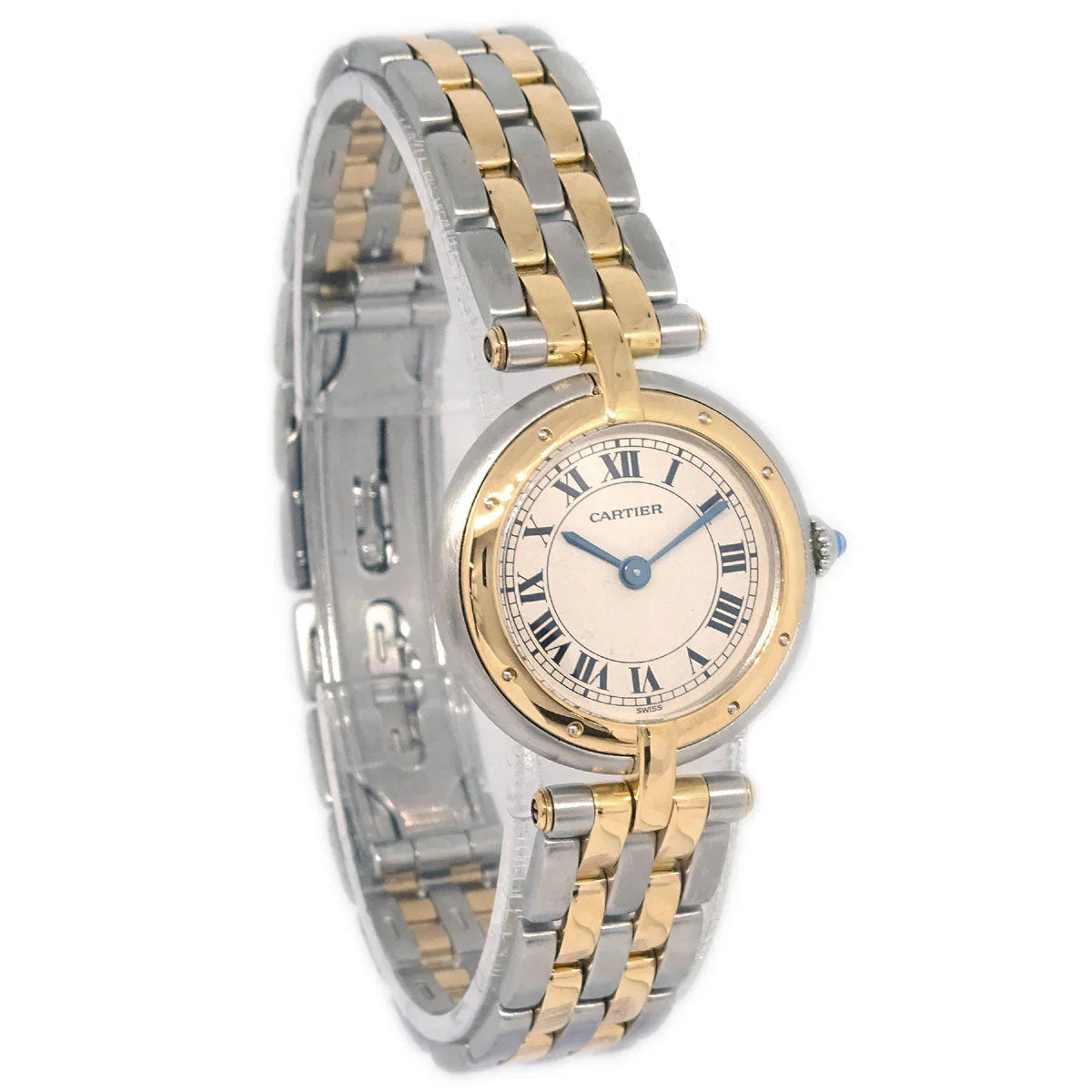 Cartier Panthere Vendome SM Ref.1057920 Quartz Watch 18KYG SS