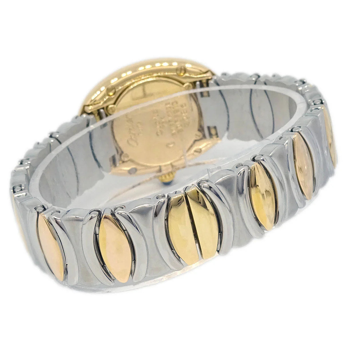 Cartier Baignoire Bell Epoch Ref.2086 Quartz Watch SS 18KYG