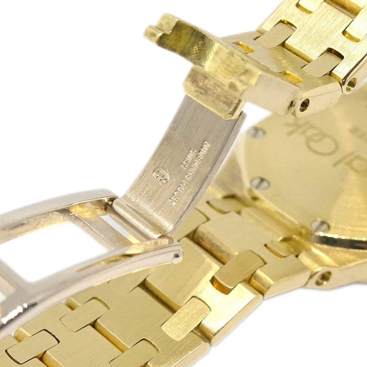 Audemars Piguet Ref.67076BA Royal Oak Mini Watch 18KYG Diamond Shell