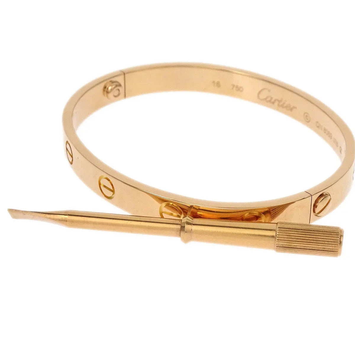 Cartier Love Bracelet Bangle QN8069 750 #16