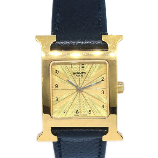 Hermes H Watch HH1.201 Quartz Watch Gold