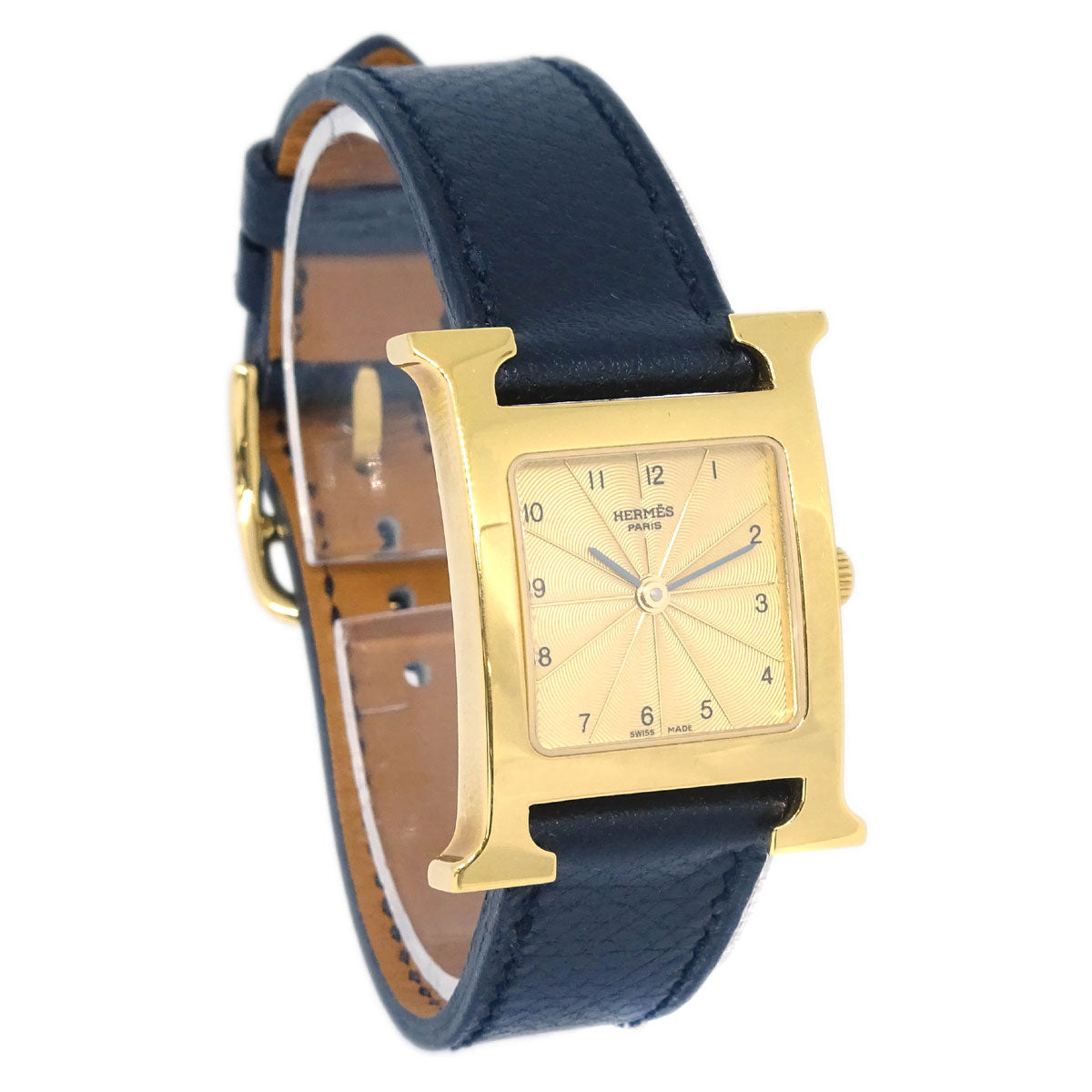 Hermes H Watch HH1.201 Quartz Watch Gold