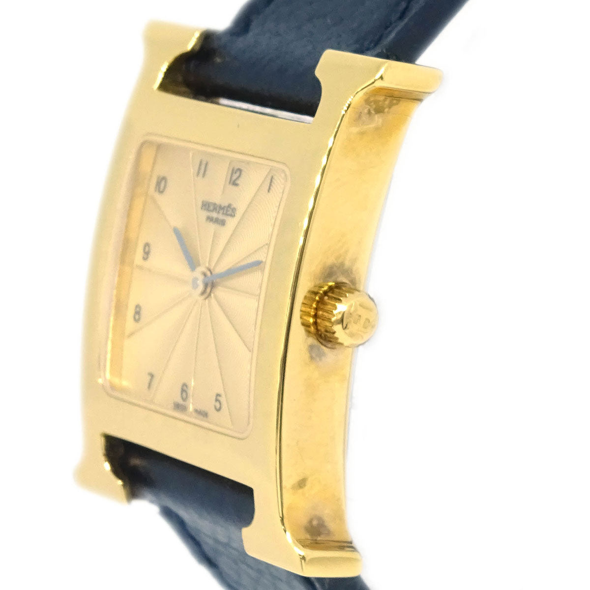 Hermes H Watch HH1.201 Quartz Watch Gold