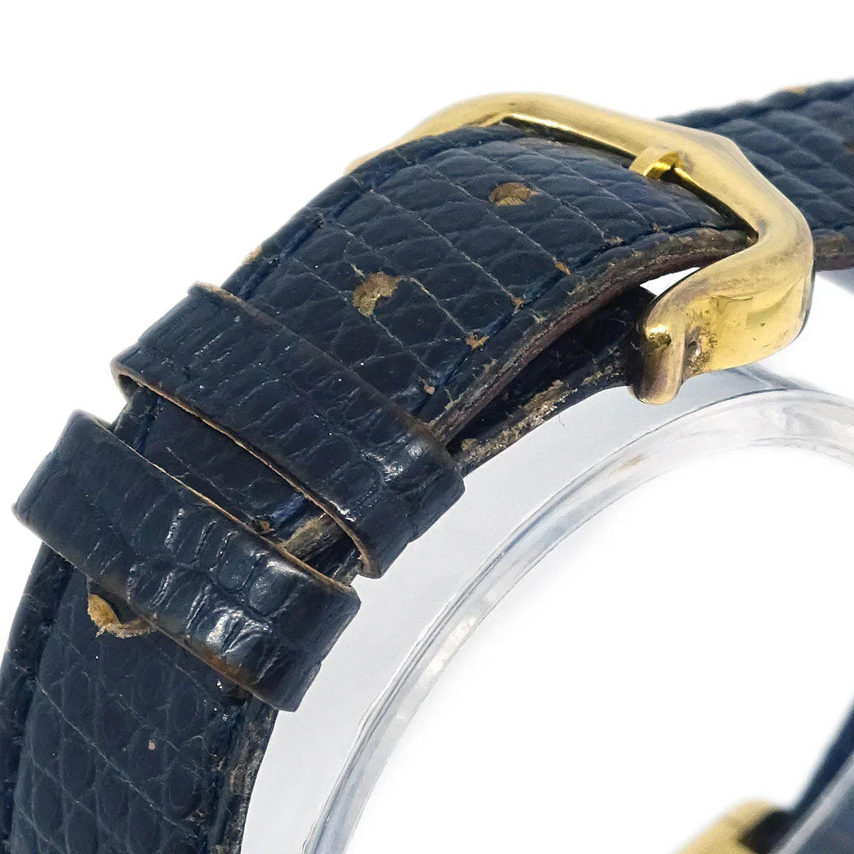 Cartier * Must Tank Manual-winding Watch SV925 Lapis Lazuli