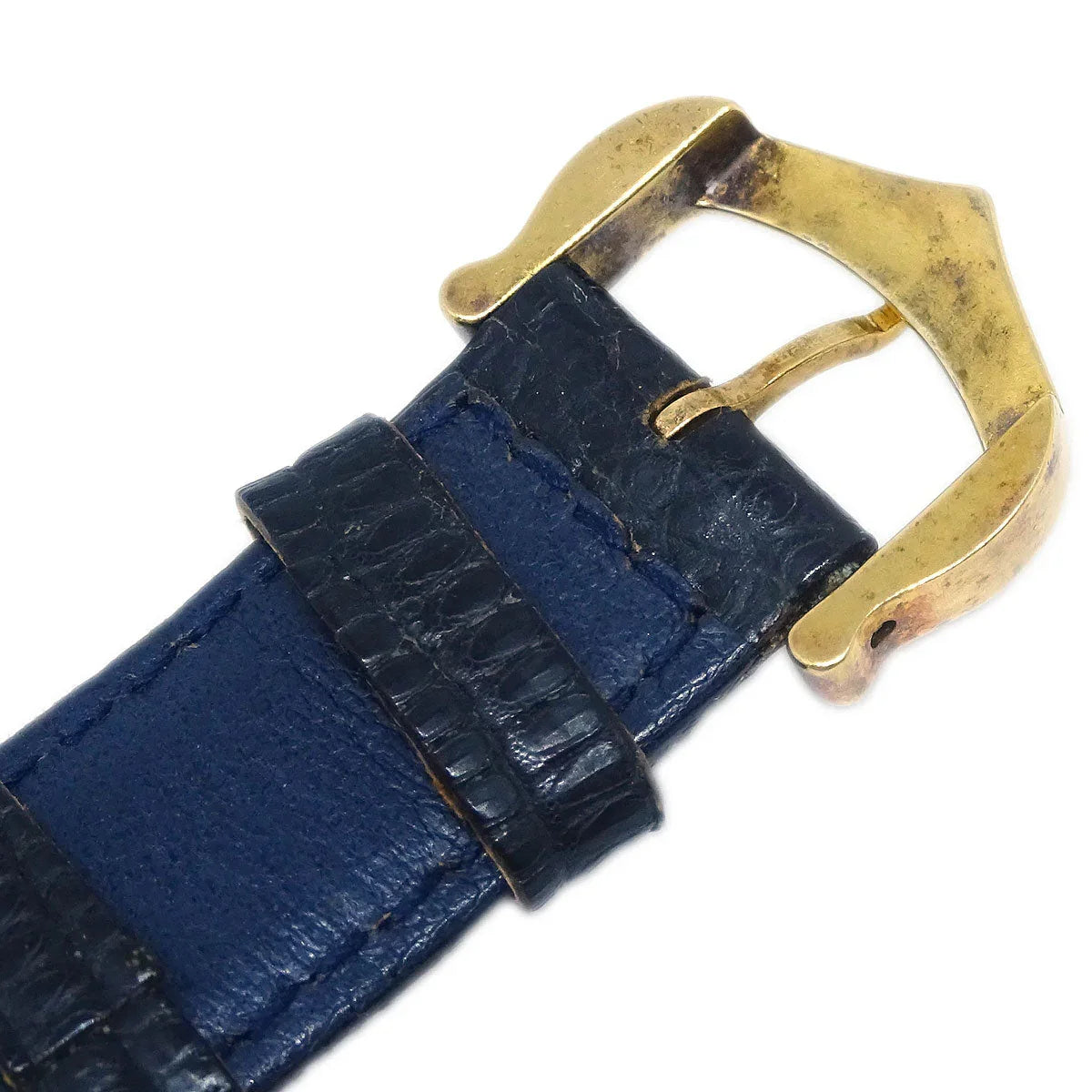 Cartier * Must Tank Manual-winding Watch SV925 Lapis Lazuli