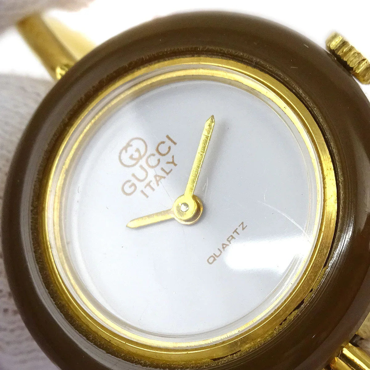 Gucci Change Bezel Chameleon Quartz Watch SS