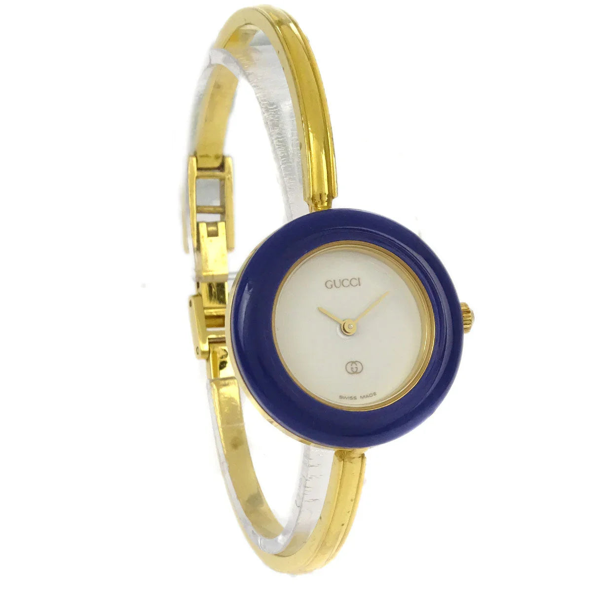 Gucci 1100-L Change Bezel Chameleon Quartz Watch SS